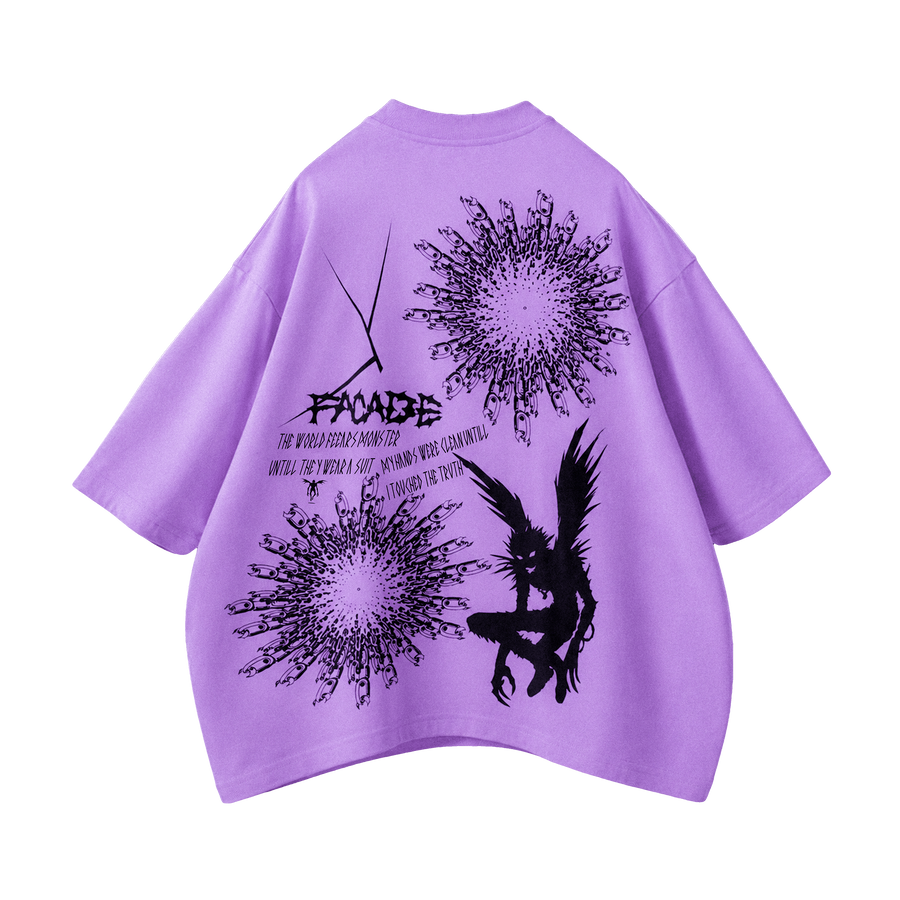 YTHRAL Facade T-Shirt in Lavender Haze