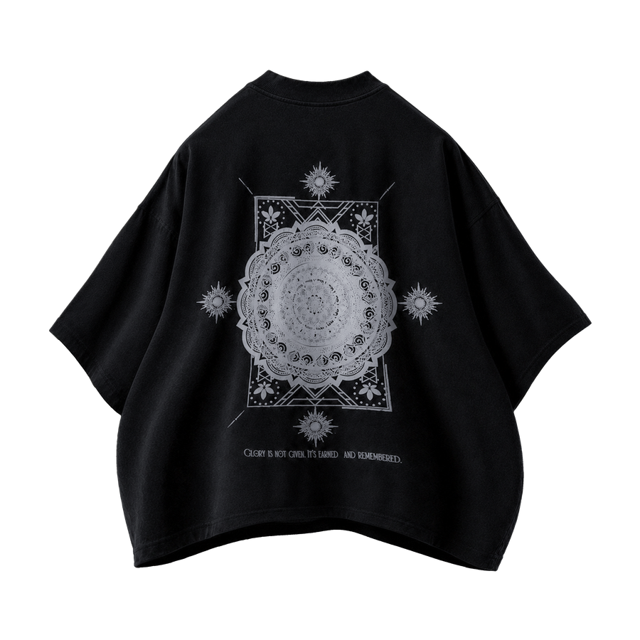 YTHRAL Elysium T-Shirt in Onyx Black