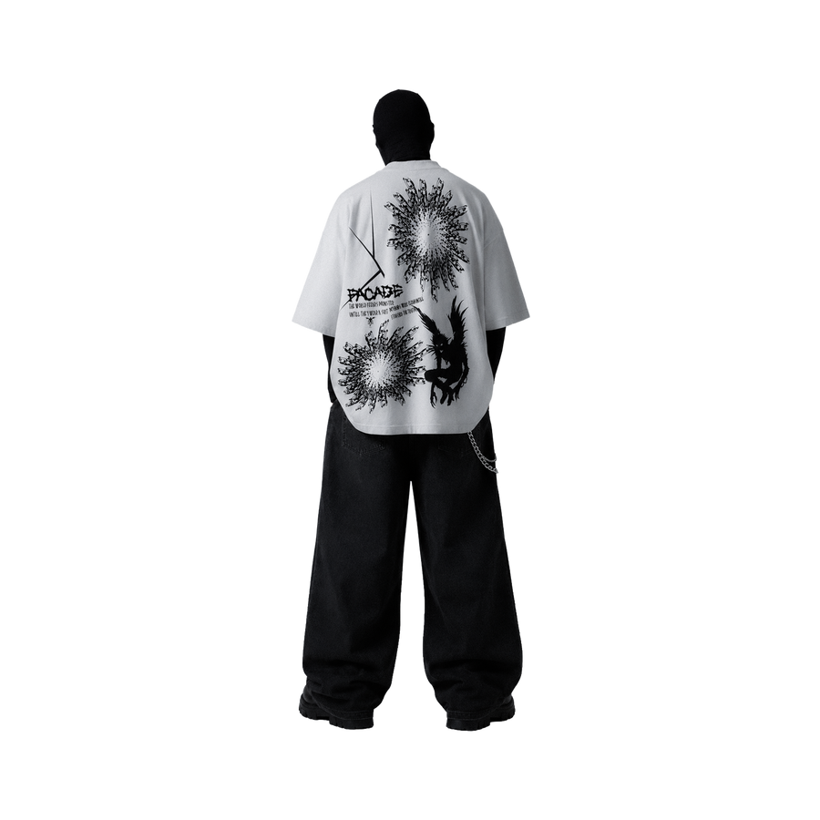YTHRAL Facade T-Shirt in Optic White