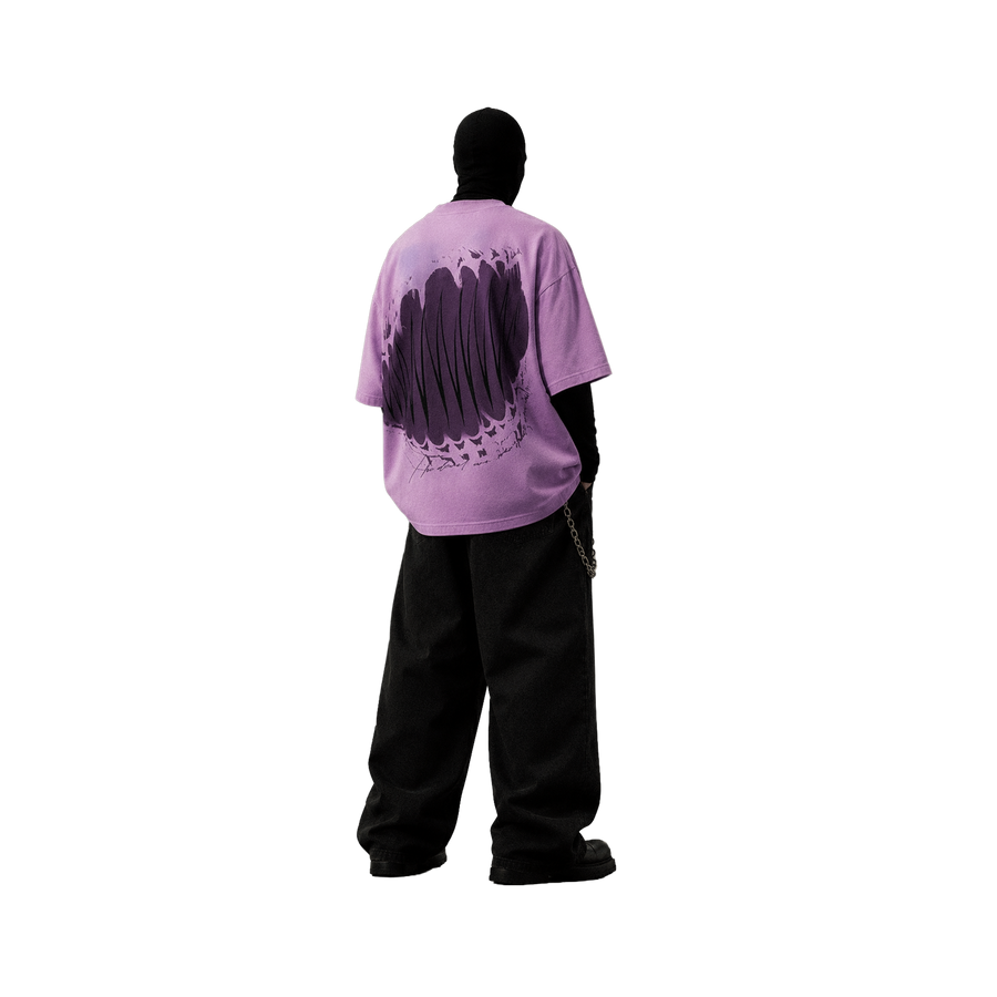 YTHRAL Obsidian T-Shirt in Lavender Haze