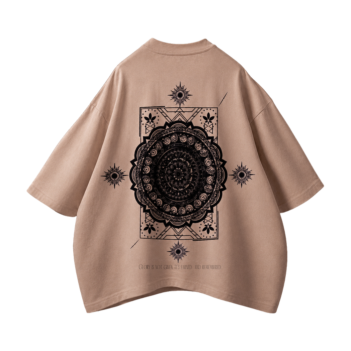 YTHRAL Elysium T-Shirt in Bone Beige