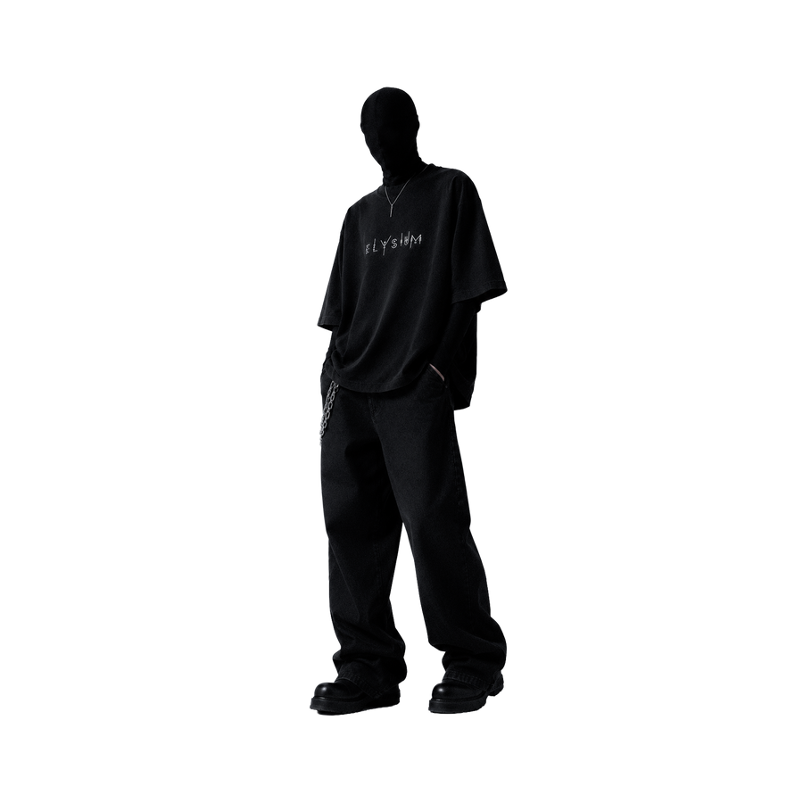 YTHRAL Elysium T-Shirt in Onyx Black