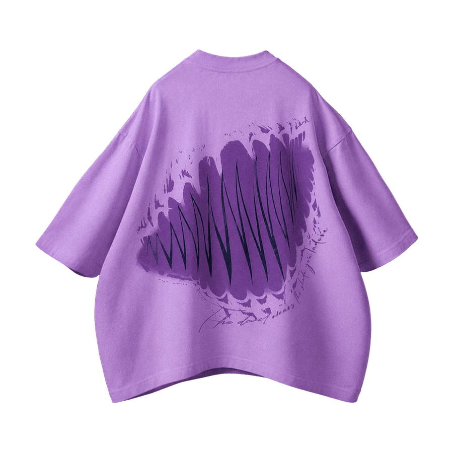 YTHRAL Obsidian T-Shirt in Lavender Haze